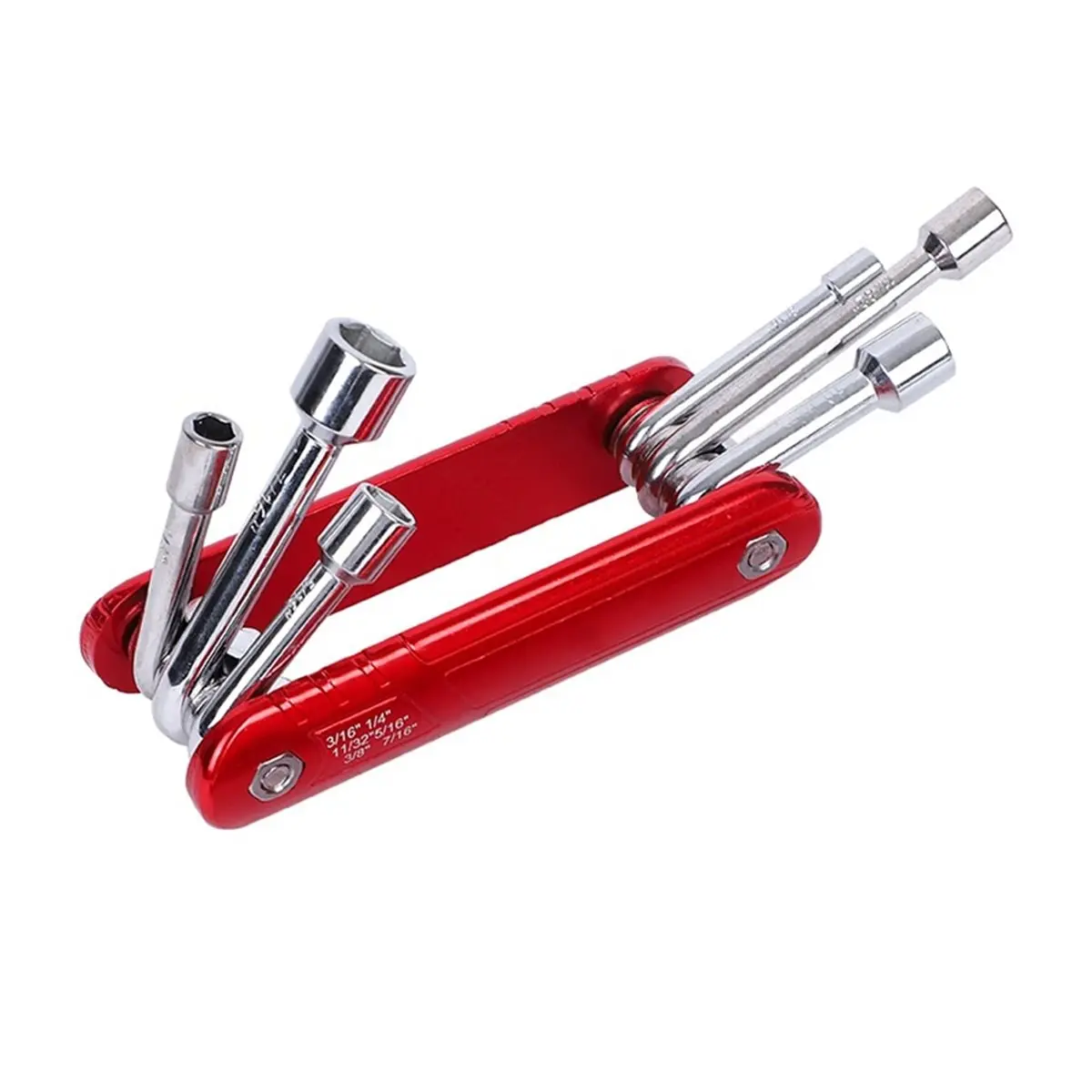 Best sales 2026 1 Pc Folding Nut Driver Kit, Hex Nut Driver Kit, Portable Metal Handle, Can Be Used As A Household Accessory