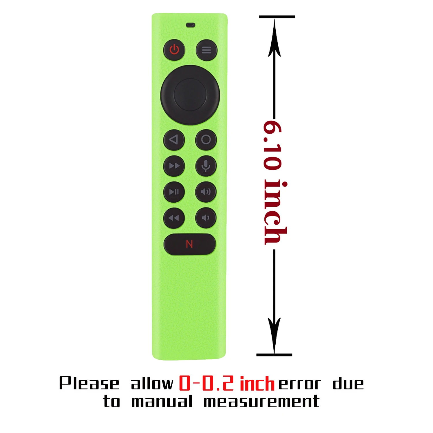 Anti-Slip Remote Cover Fit for Nvidia Shield TV Pro 4K HDR Silicone Anti-Fall Skid Protective Soft Sleeve Skin Shell Case Sheath
