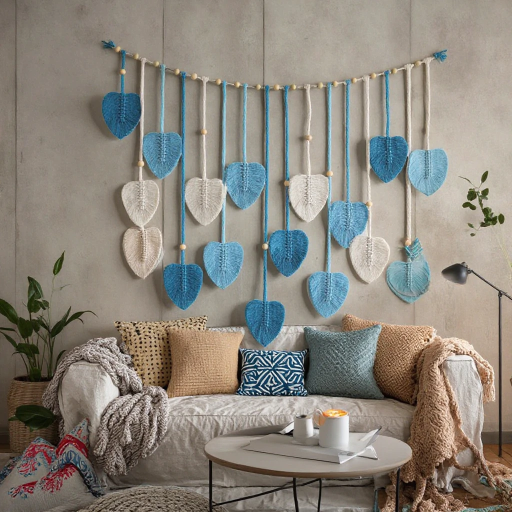 Большое настенное панно из мак – обзор и цена Home Decor Handmade