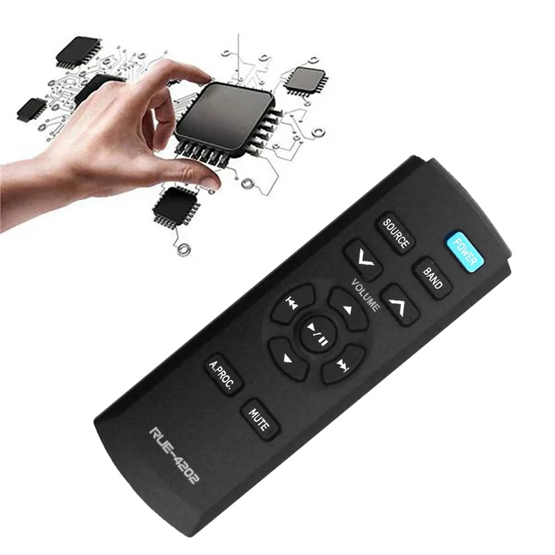 Télécommande de remplacement pour autoradio Alpine, RUE-4202, CDE-HD137BT CDE-HD138BT CDE-HD148BT CDE-164BT CDE141 UTE93DAB CDE-190R