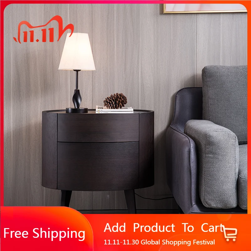Mesita De Noche De lujo para sala De estar, Mini gabinetes esquineros De almacenamiento nórdicos, mesita De Noche fresca y barata, muebles De Hotel