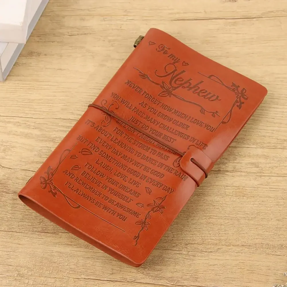 Tagebuch-Notizbuch, glattes Schreiben, hochwertige verdickte Seite, Kunstleder-Notizblock, handgefertigtes Rezeptbuch, Monatsplaner – Detail 16
