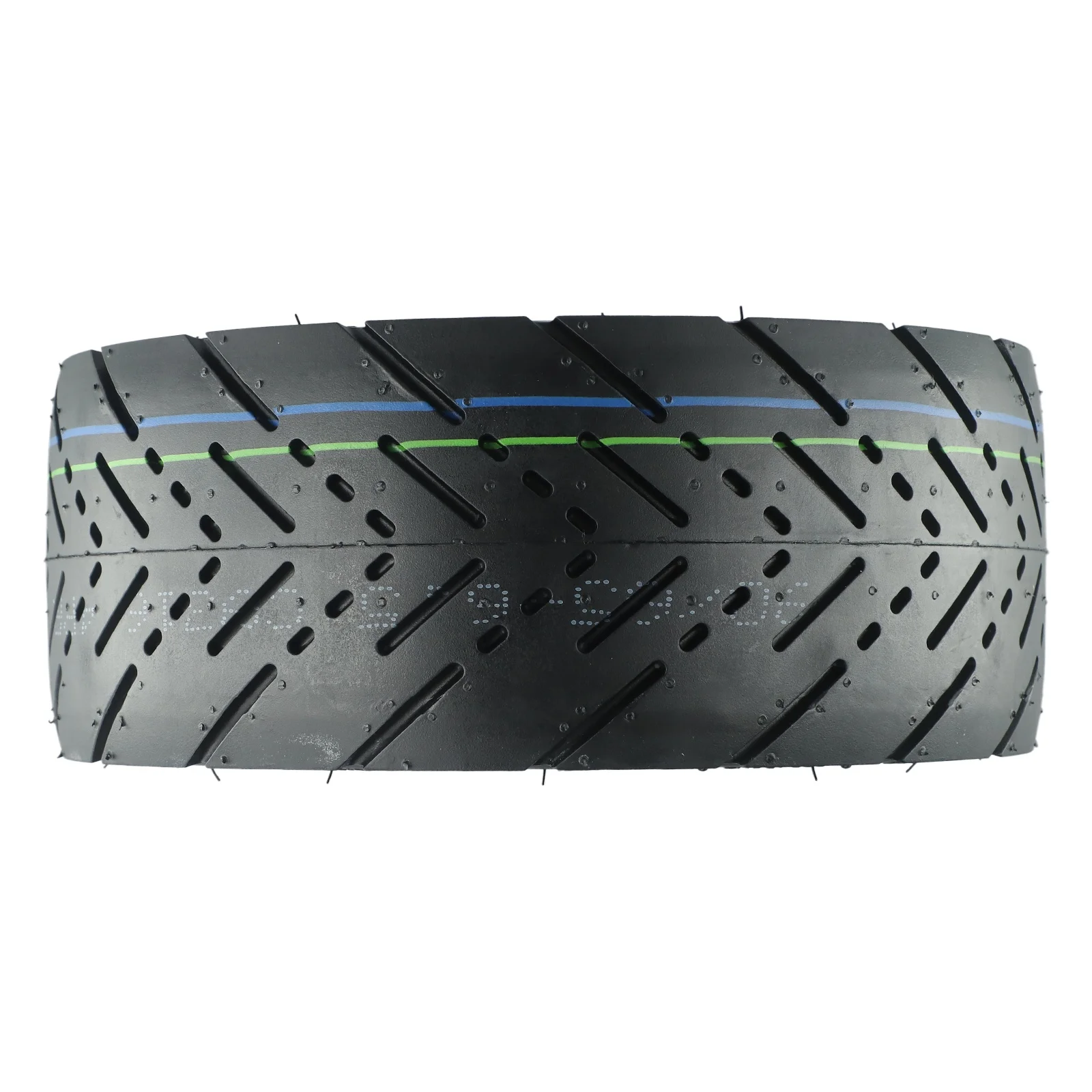 Wear-resistant Rubber Tire 11 Inch Tubeless Tire For Daily Commuting Vibration Absorption Deep Siped Pattern High-density Rubber