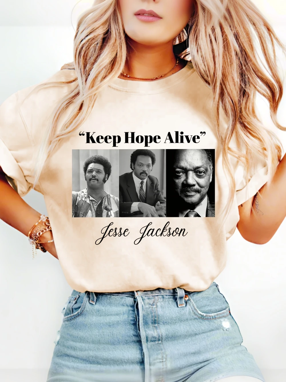 Keep Hope Alive Jesse Jackson T-shirt, 