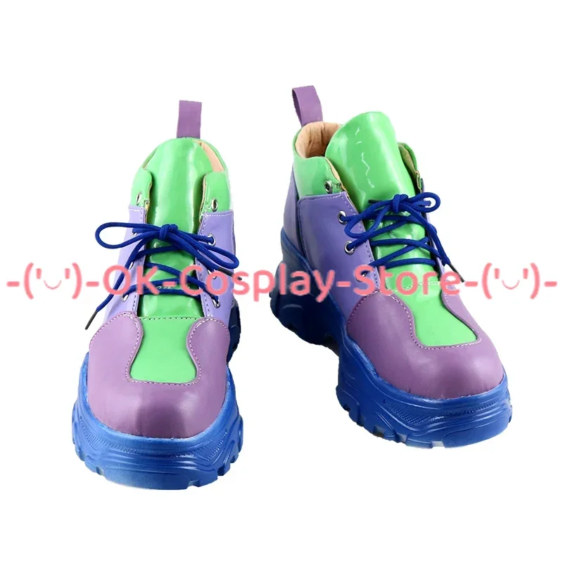 KAMI OKE-Chaussures de Cosplay du Jeu Paradox Live Y1,500, Bottes de Carnaval d'Halloween, Accessoire sur Mesure