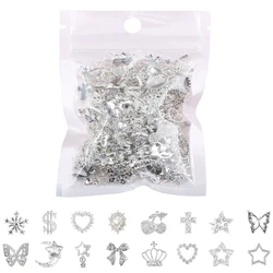 10 piezas 3D de Saturno, Planeta, Cruz, piezas de lujo para uñas, gemas, piedras de cristal, diamantes de imitación, accesorios de decoración para uñas
