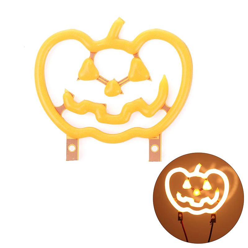 DIY Bulb Accessories 3V LED Flexible Halloween Pumpkin Filament Candle Diode Holiday Party Atmosphere Decoration Light