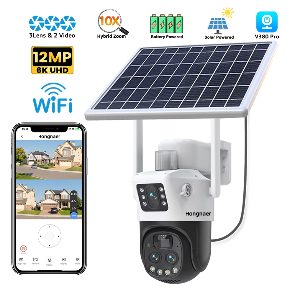 Hongnaer 12MP 6K 10… - image