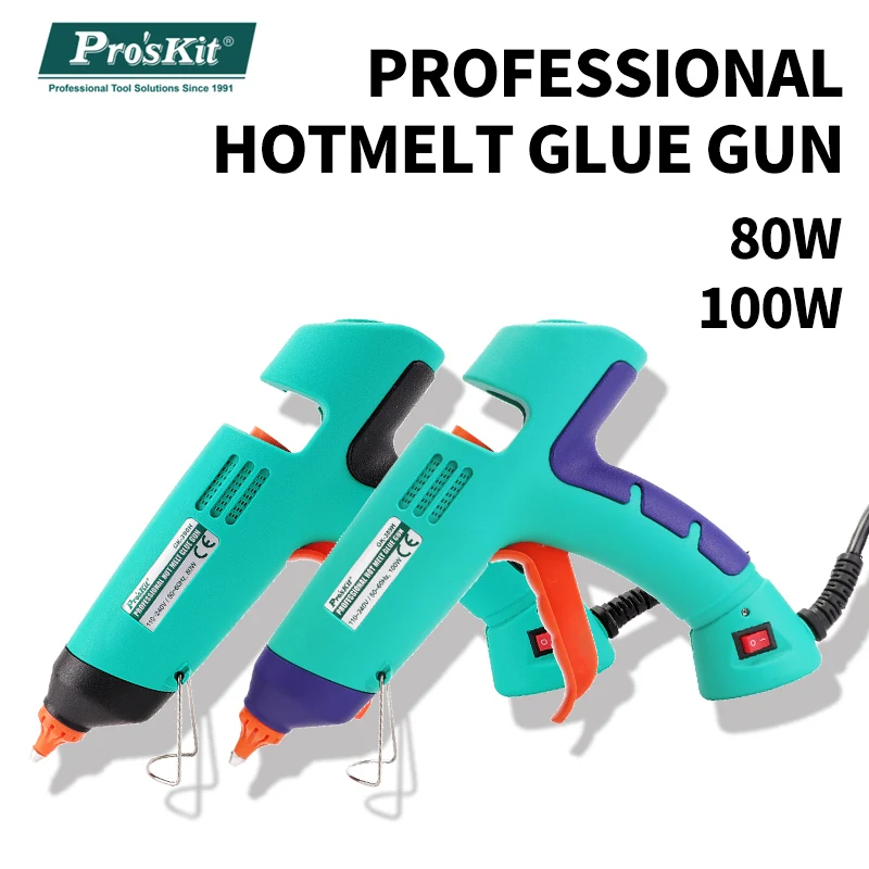 PRO'SKIT PROFESSIONAL HOTMELT GLUE GUN 100W GK-389H 80W GK-390H