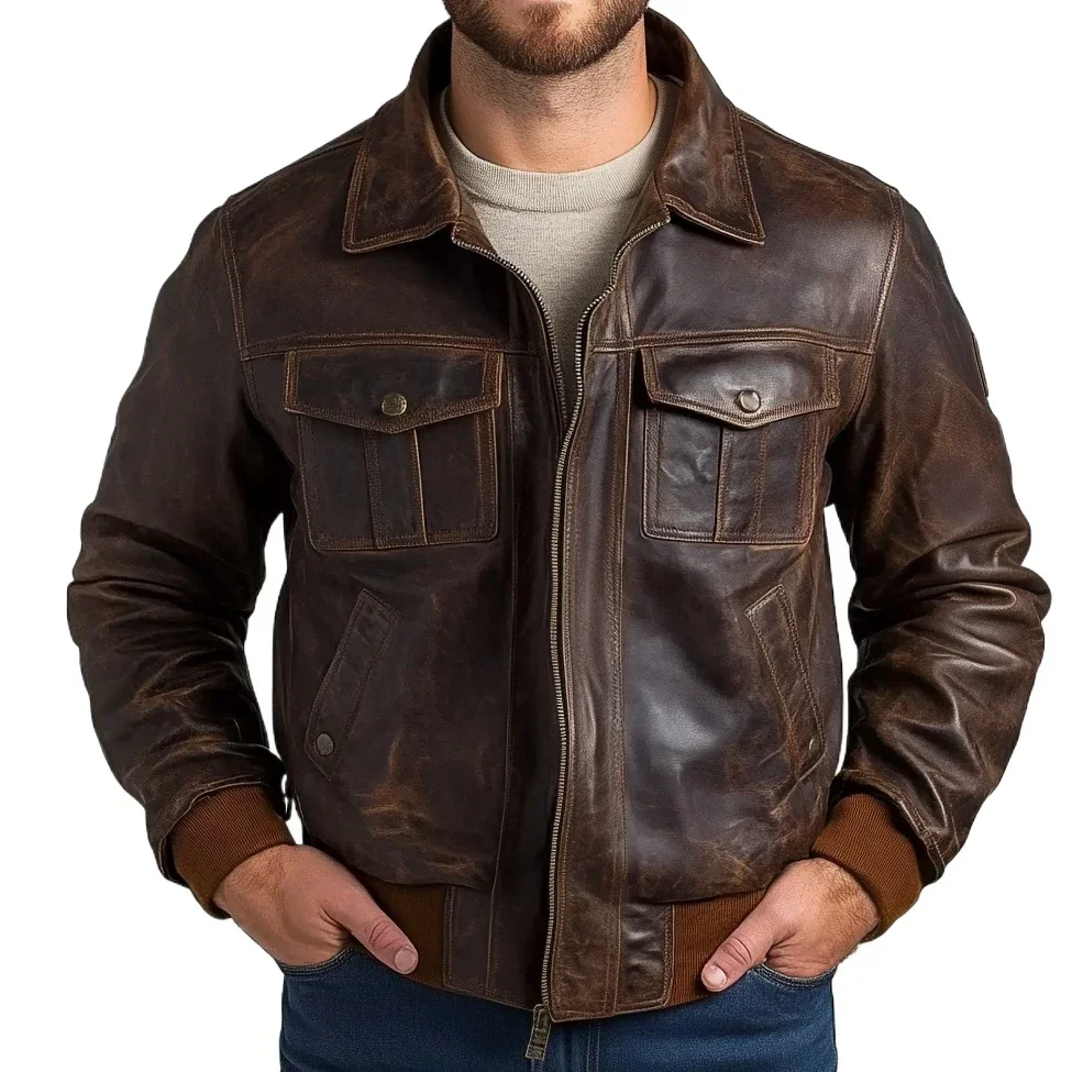 A2 Aviator Leather Jacket