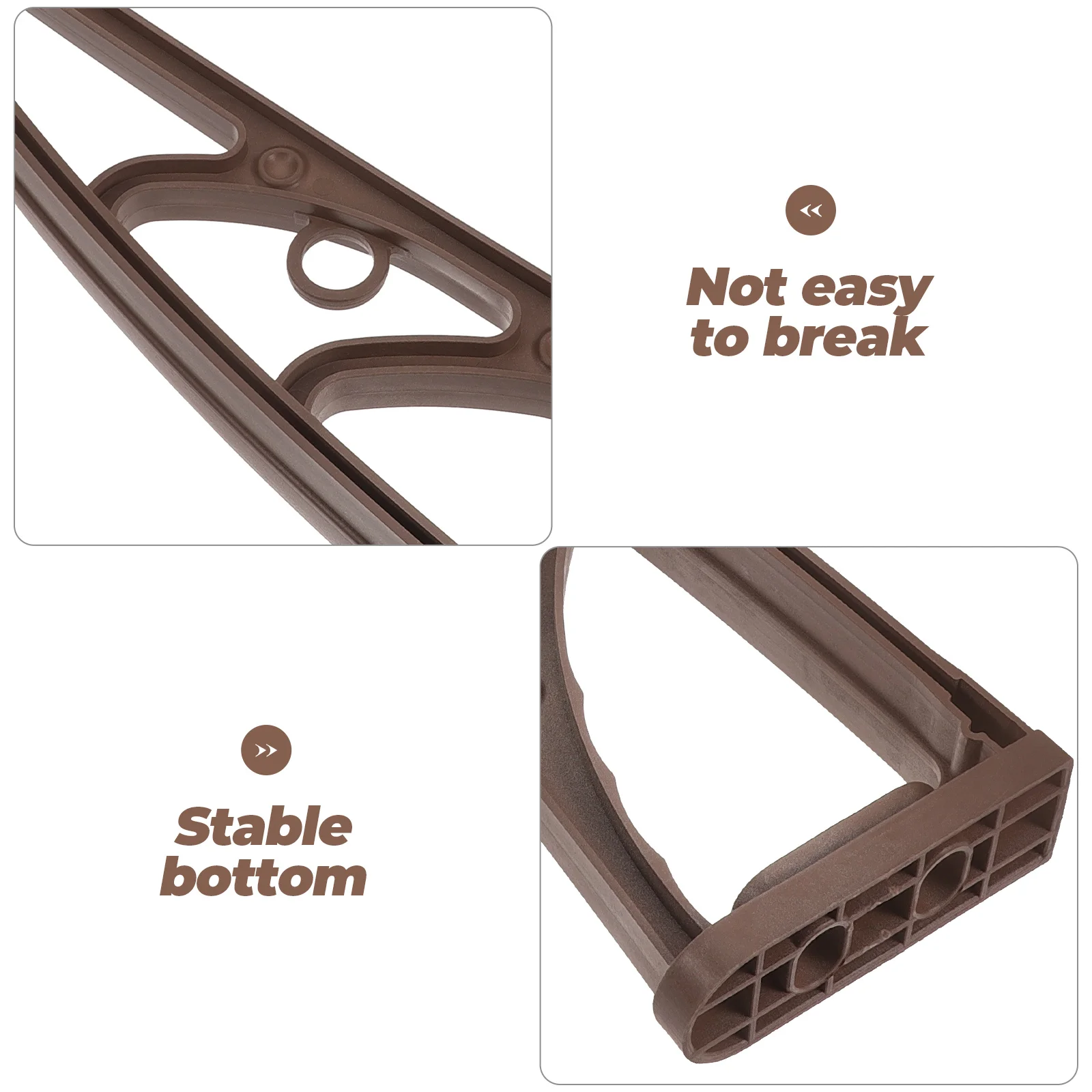 

Reinforced Plastic Steel Bracket Support Door Mobile Home Outdoor Window Patio Roof Overhang Sturdy Durable Wind for Patio