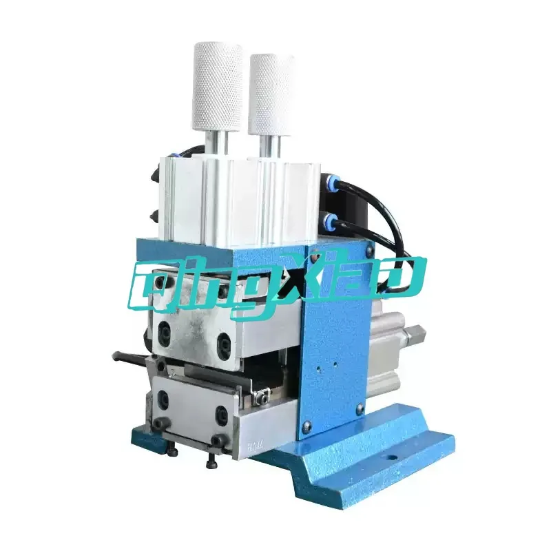 Automatic Pneumatic Wire Stripping Twisting Machine 305 315 416 Horizontal Jacket Stripper For Sheathed Cable Cutting Peeling