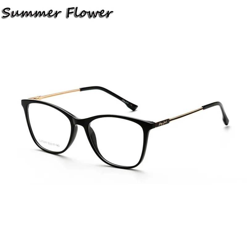 

Women Ultra Light Glasses TR90 Frame Cat Eye Quality Optical Frame Spring Hinge for Prescription Lenses Light Flexible Gafas