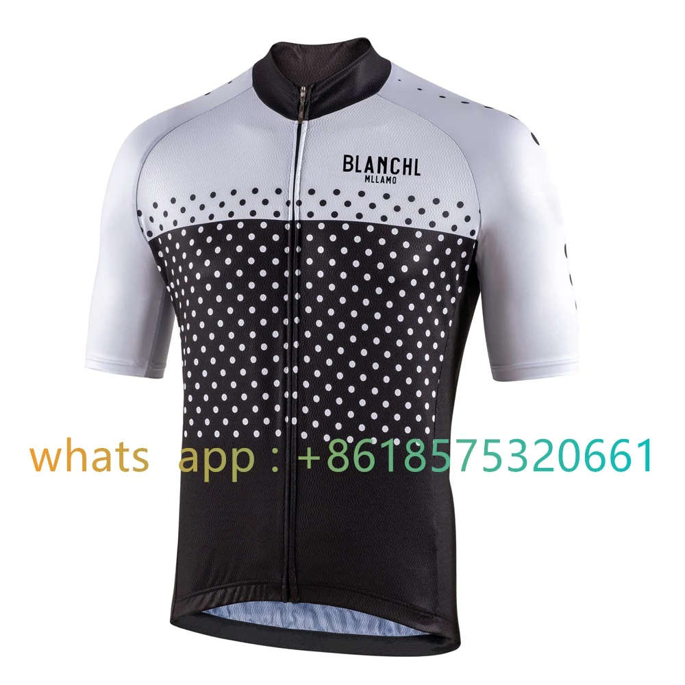 Blanchl 2023 Summer Cycling Jersey Shirt Racing Sport Bicycle Shirt Ropa Ciclismo Pro Team Mtb Bike Jerseycycling Wear