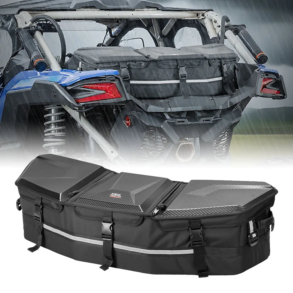 for Can-am Maverick X3 Max 1000 Outlander Renegade 500 650 800 G2/G2S 715002923 UTV/ATV Rear Rack Cargo Storage Bag