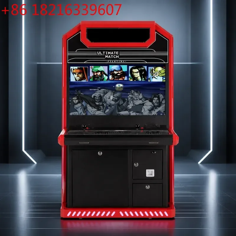 97 King of Fighters Arcade Fighting Game Console Coin Operated Street Fighter Nostalgic Double Joystick Moonlight Treasure