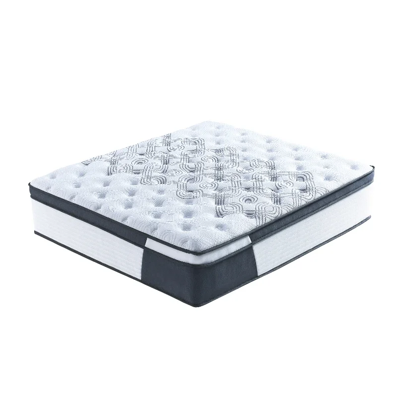 Hotel Natural Latex Memory Foam Mattress, 8/10/12/14 Inches, King/Queen Size, Roll Up Sleep Gel Twin Pocket Spring Bed, In A Box