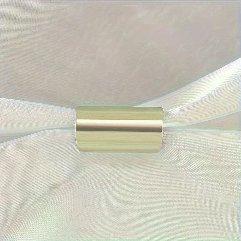 1pc Jewelry Simple Long Tube Geometric Stainless Steel Ear Clip for Men Women Non Piercing Cuff Fashion Daily Wear Style