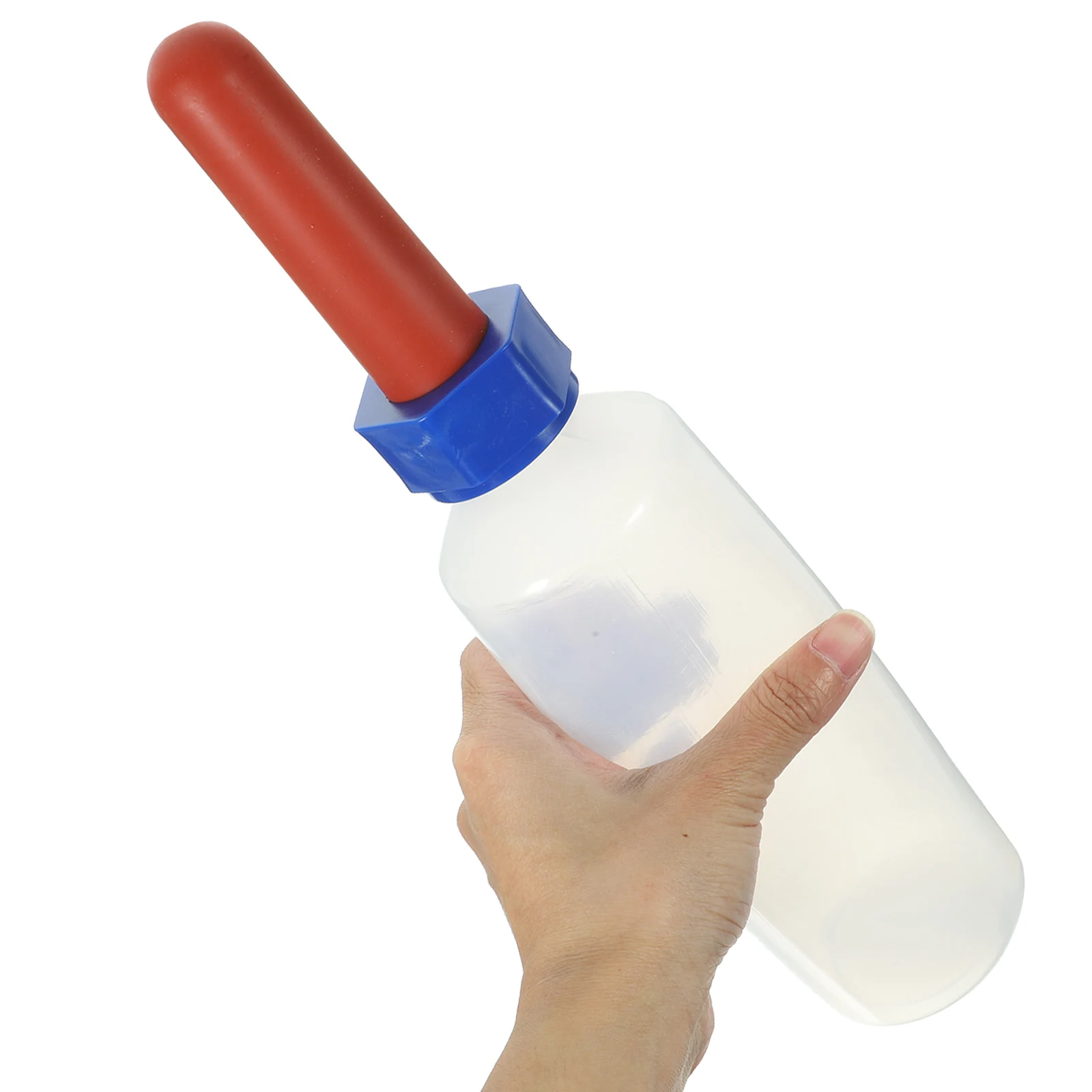 

Thickened Silicone Pacifier Bottle 500ml Sheep Milk Feeders Calf Lamb Goat Dispenser Baby Feeding Tools Newborn Animal Nursing