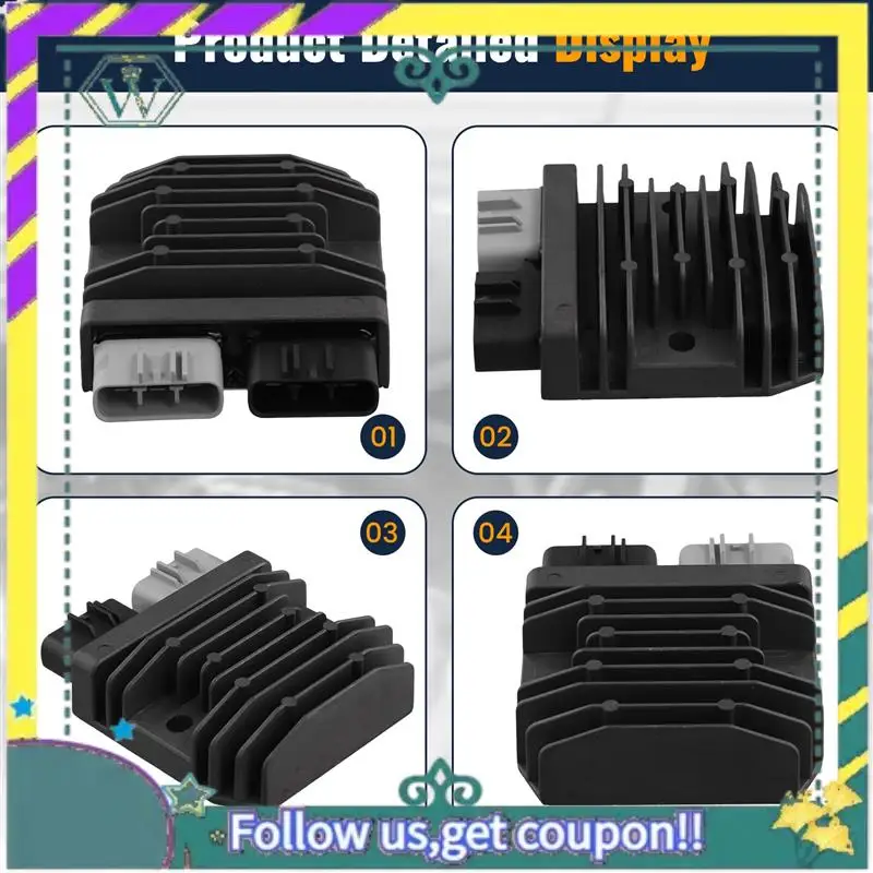 

Upgraded 60A Motorcycle Voltage Regulator For Ducati Monster 1200R 899 959 1199 1299 Panigale Xdiavel FL 1200 S R 54040301B