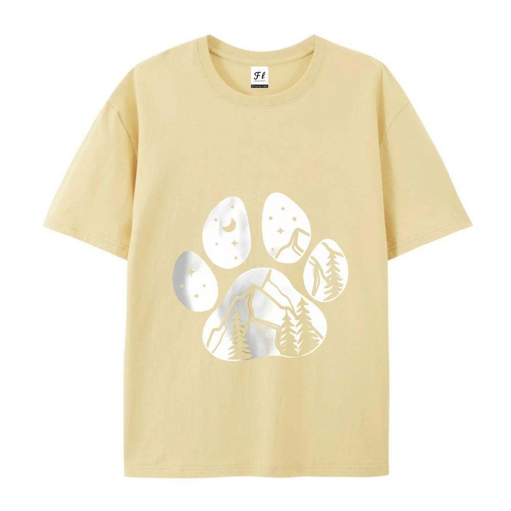 90s แขนสั้นสีขาว Y2k เสื้อ Harajuku กราฟิก T เสื้อผู้หญิงฤดูร้อนเสื้อผ้า Casual Tee สุนัข Paws MOM พิมพ์ผู้หญิงเสื้อยืด