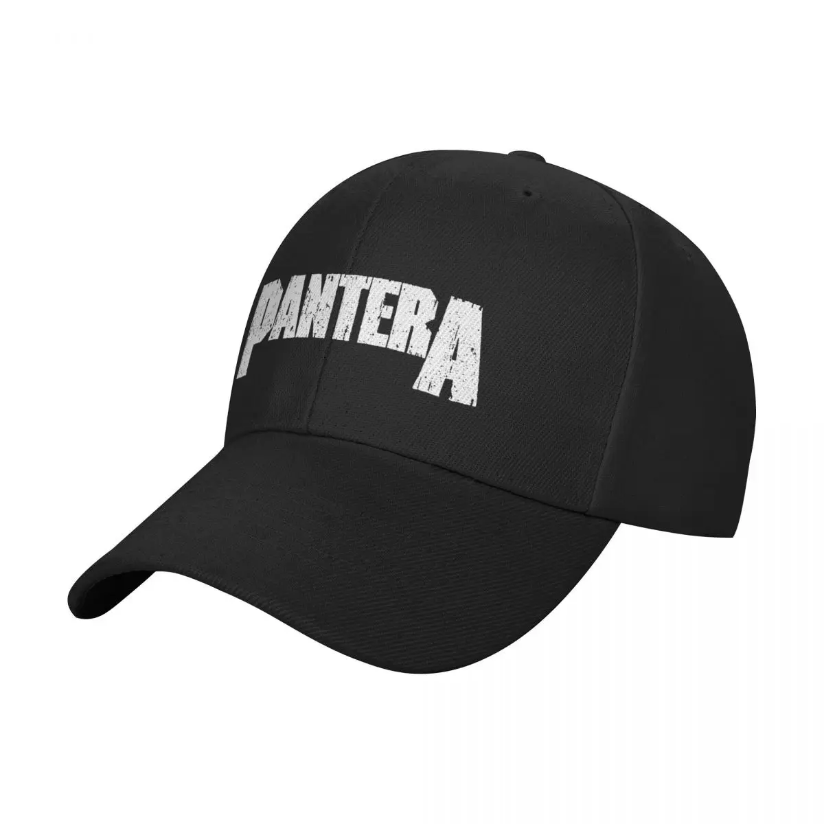 White Logo Rock Band Music Hat Adult Retro Pantera Hats Trucker Worker Cap Racing Cap Adjustable Snapback Caps Baseball Caps