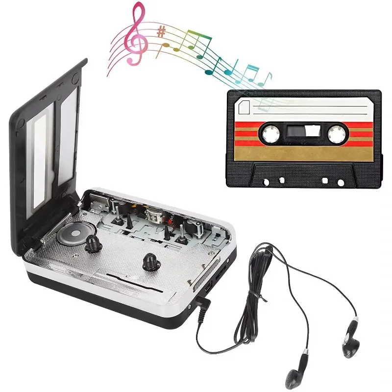 

Newest Professional Audio Cassette Player Recorders Tape Walkman USB Cassette Player to MP3 Converter