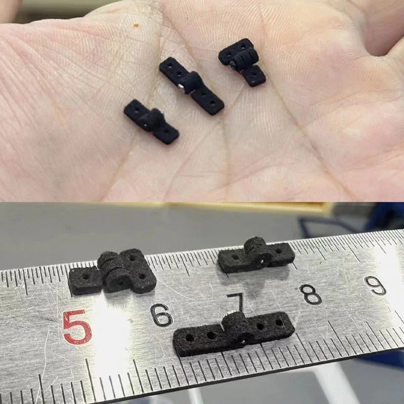 1pcs Simulated Mini Small Hinge  for 1/14 Tamiya RC Truck For scania For man For volvo