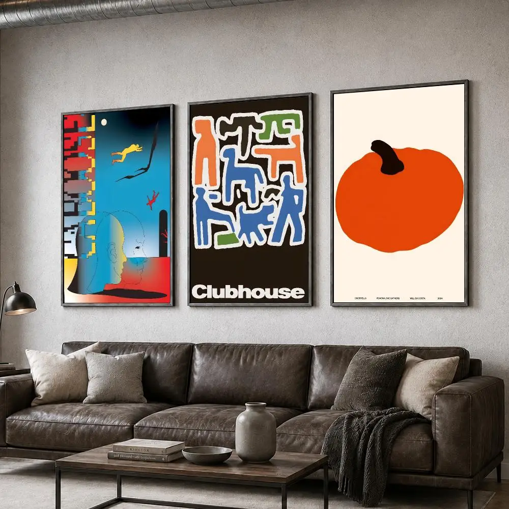 Artist Will Da Costa Graphic Aesthetic Poster  PP Self Adhesive Home Garage Dorm Bar Wall Decor Aesthetic Retro Gift