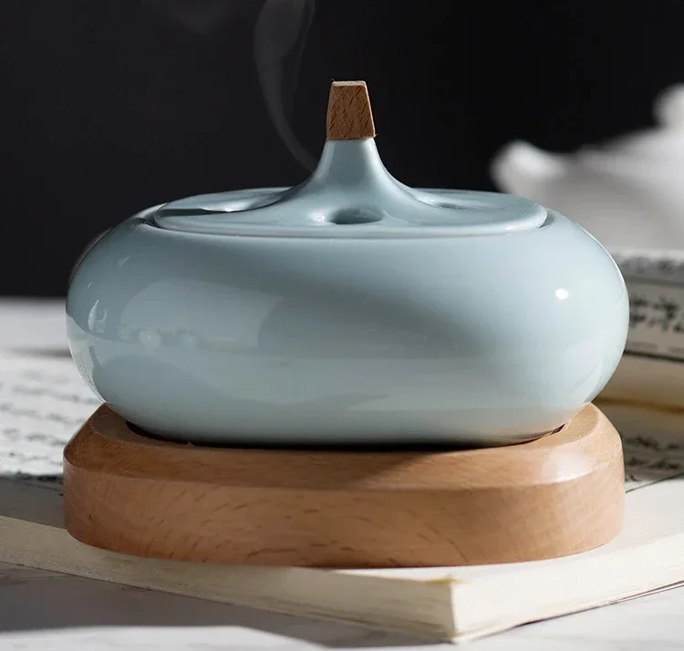 

Ceramic electronic aromatherapy stove, plug-in, household indoor adjustable temperature incense burner