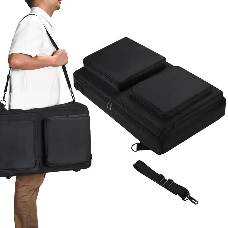 DVD Drive Bag Portable Bag For Disc Player With Strap Disc Player Shoulder Bag For Pioneer DDJ-SR DDJ-SR 2 Earphone USB Cable