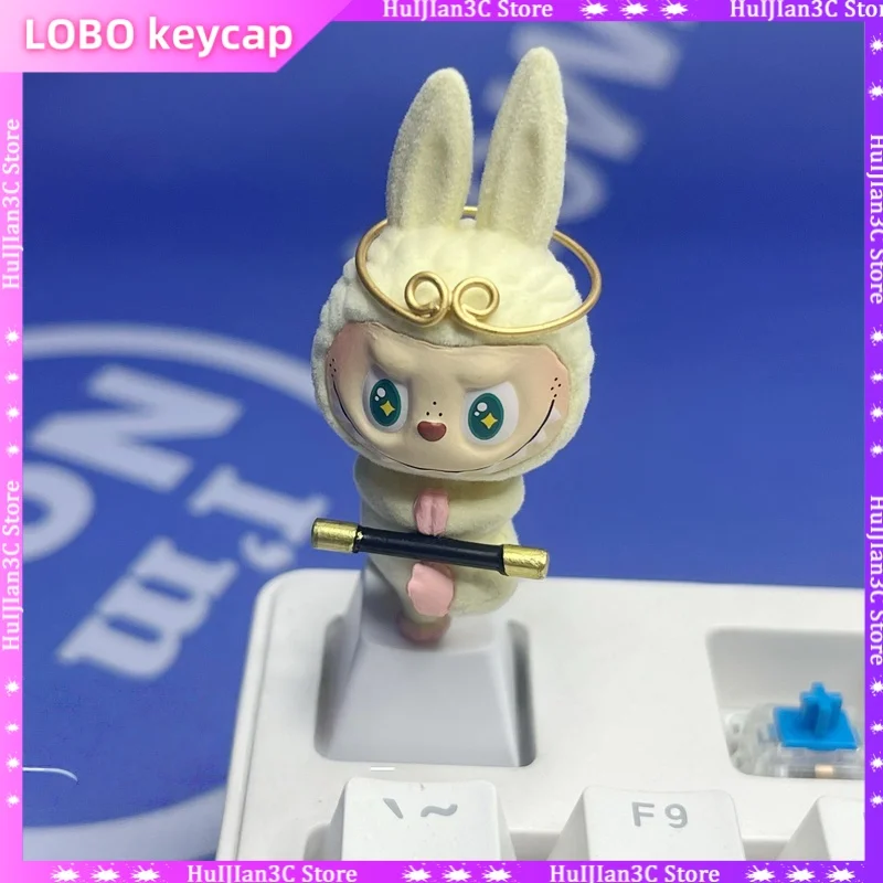 

Механическая клавиатура Labubu с рисунком Cherry Prof, 1 шт., 100% оригинальная игровая клавиатура для ПК, аксессуары, колпачки для клавиш на заказ