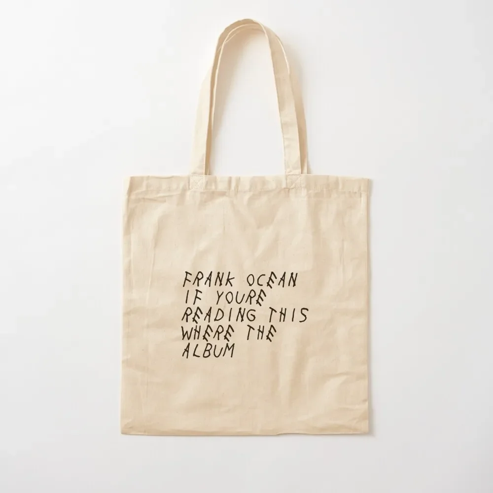 

If You Are Reading Tote Bag Women's shopping bag free delivery bags cute tote bag large size bags