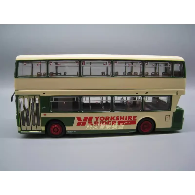 다이캐스트 BRITBUS 1/76 스케일 런던 더블 데크 합금 자동차 모델 소장 장난감 선물 기념품 디스플레이 장식품