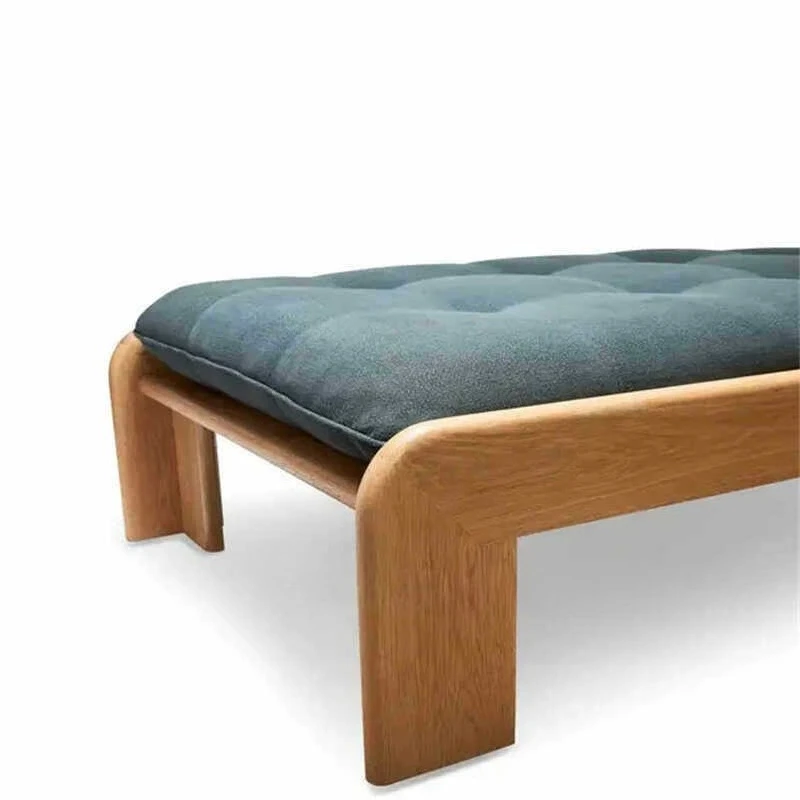 Bed and breakfast club living room sofa stool cloakroom shoe changing stool fabric bedside stool solid wood bench