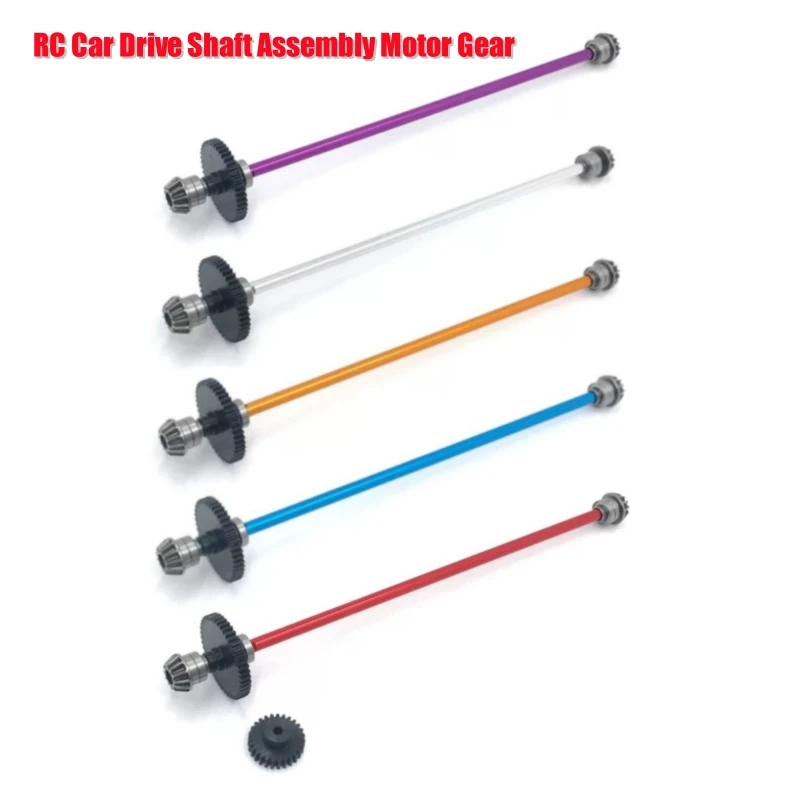 

Metal Drive Shaft Assembly Motor Gear Upgrade Parts For WLtoys 1/12 124016 124017 124018 124019 RC Car Accessories