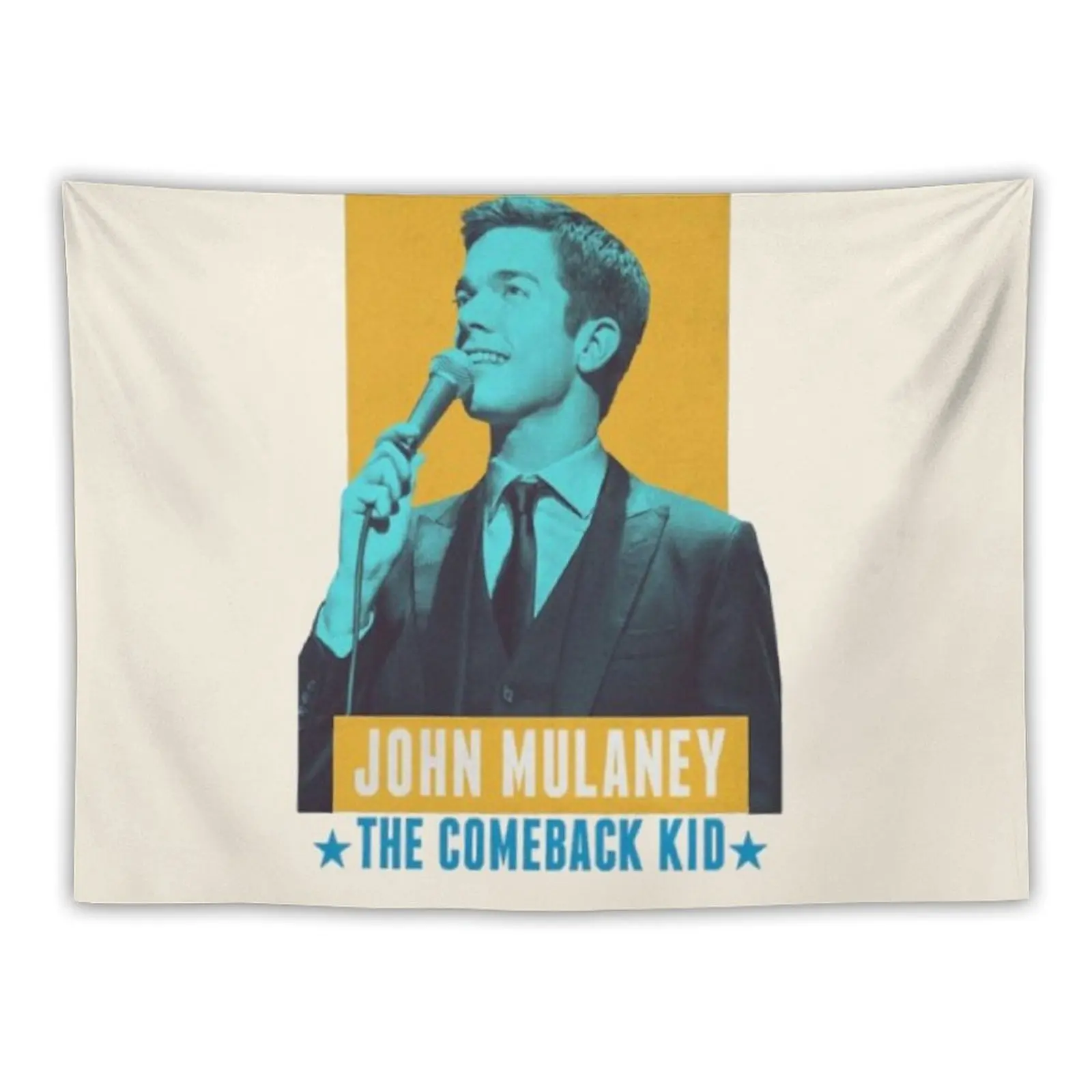 John Mulaney Comeback Kid Tapestry Wall Art Room Decorations Aesthetic Wall Decoration Tapestry