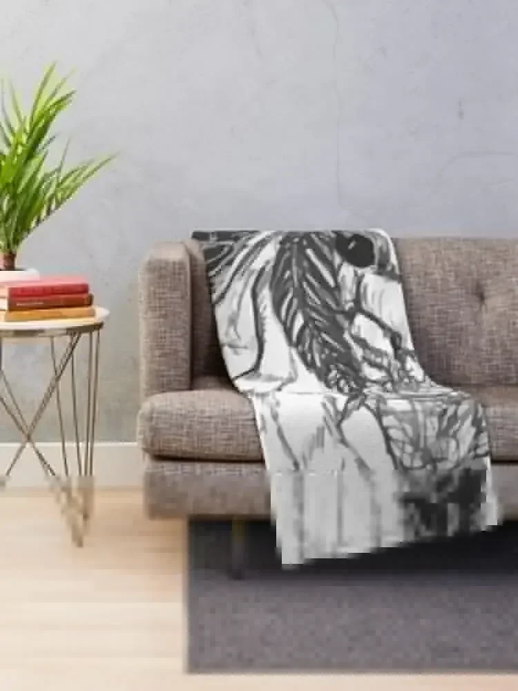 Silk Moth, the Dream Weaver Throw Blanket Sofas Plush Blankets