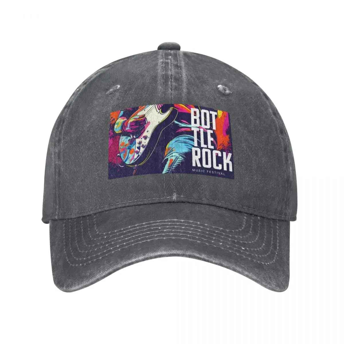 BottleRock Napa Valley #1 Baseball Cap Horse Hat New In Hat Streetwear Mens Tennis Women's