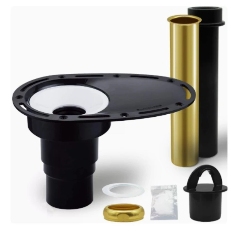 Upgraded Freestanding Bathtub Drain Kit Brass & ABS Pipe Fittings