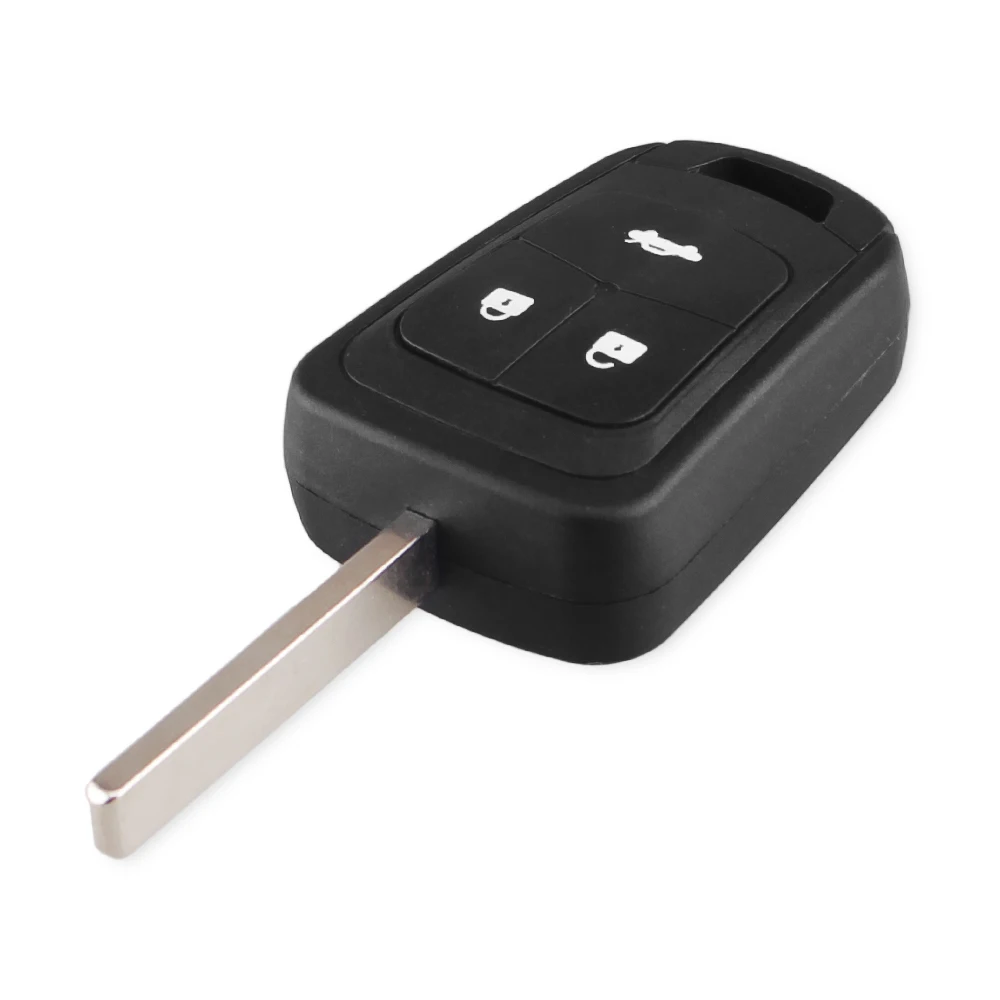 KEYYOU 2/3 Buttons Remote Car Key Shell Fob Cover Case For Chevrolet AVEO For Opel Camaro/Cruze/Equinox/Impala/Malibu/Sonic