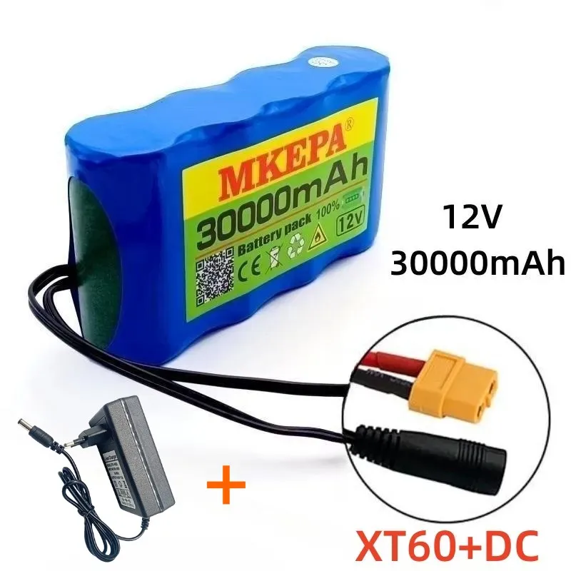 32700 Lifepo4 Battery Pack 4S1P 12V 30000mAh with 4S 40A Balanced BMS for Electric Boat and Uninterrupted Power Supply+charger