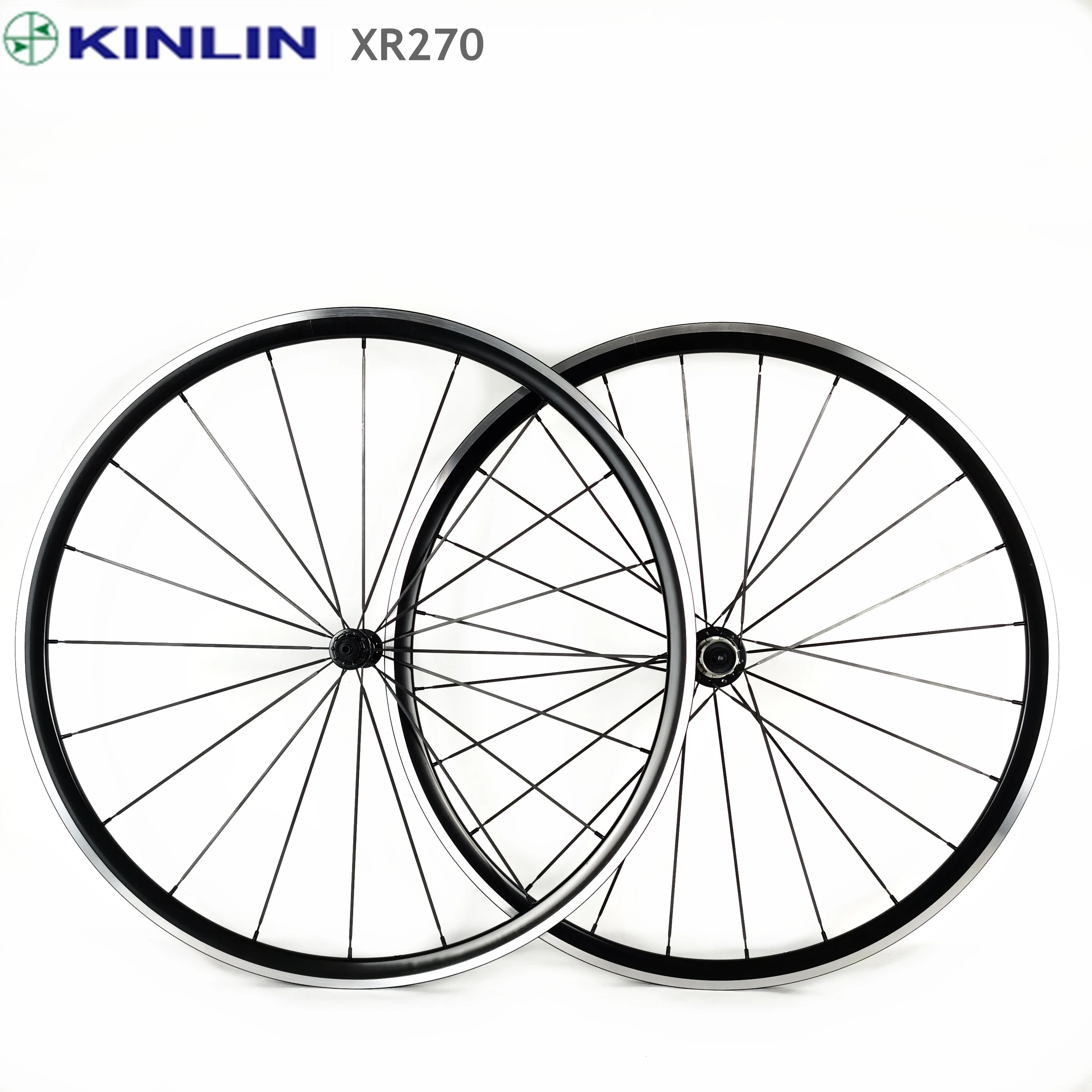 KINLIN XR270 700C Racing Bicycle Road Bike Aluminum Alloy Ultralight Climbing Wheel Set 20mm Width 27mm Depth