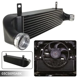 Competition Intercooler Fit For BMW E46 318d M47N 320d /Cd/td M47N 330d/Cd/xd M57N 2003 Performance Aluminum Silver/Black