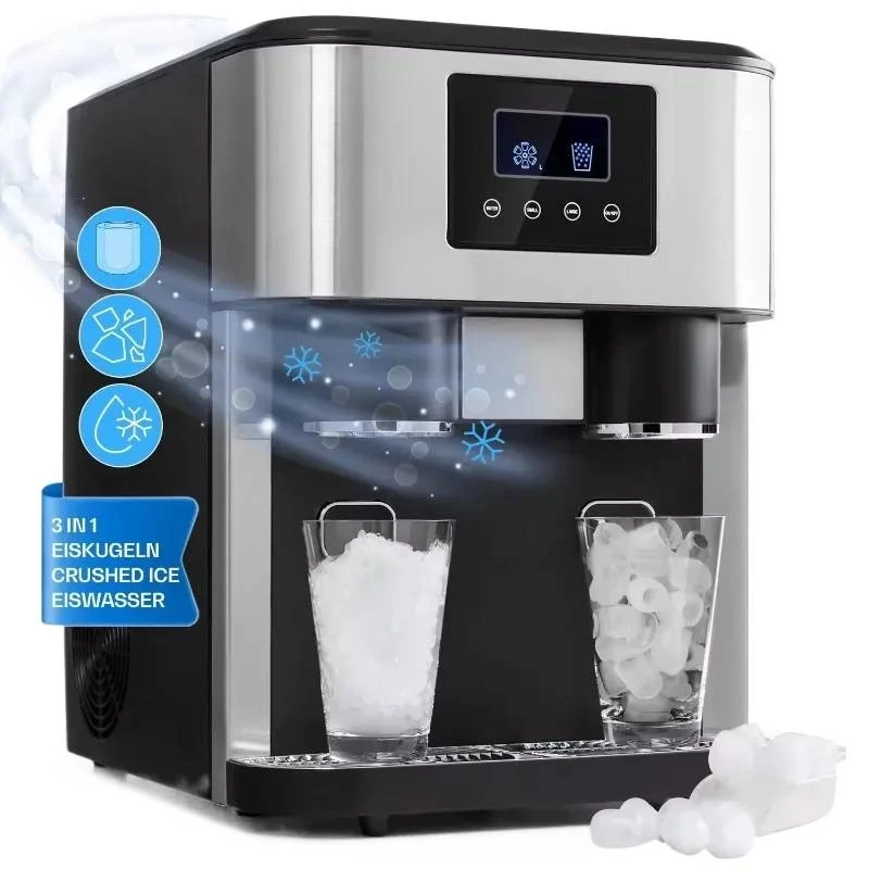 Kommerzielle elektrische Eiswürfelmaschine für den Haushalt und Hotelgebrauch – 3-in-1-Zerkleinerer für Crushed Ice – Jetzt kaufen