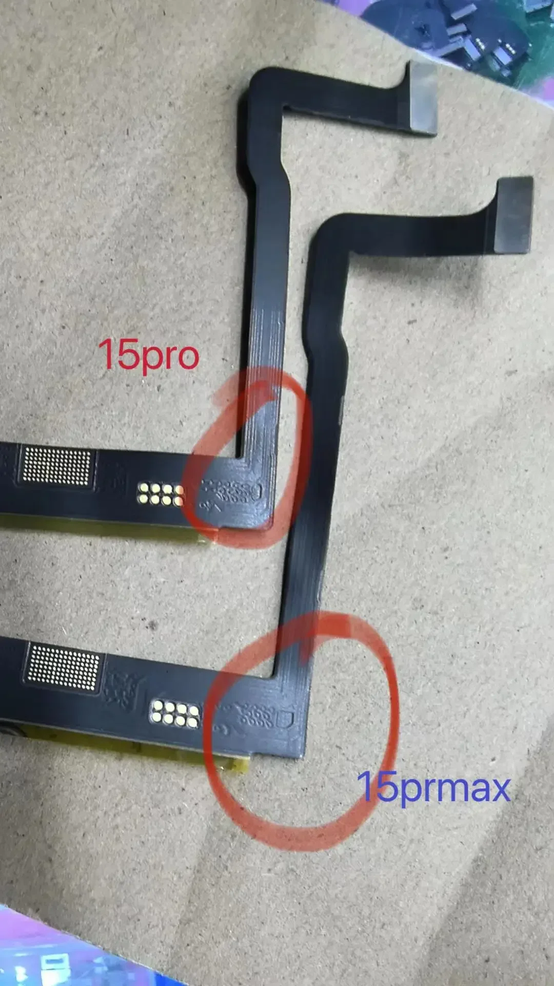 Jalan 5pcs Empty LCD Flex Cable No IC for IP 12 13 14 15 Pro Max SM /LG Version Display LCD Bonding Flex NO ic Need Transfer IC