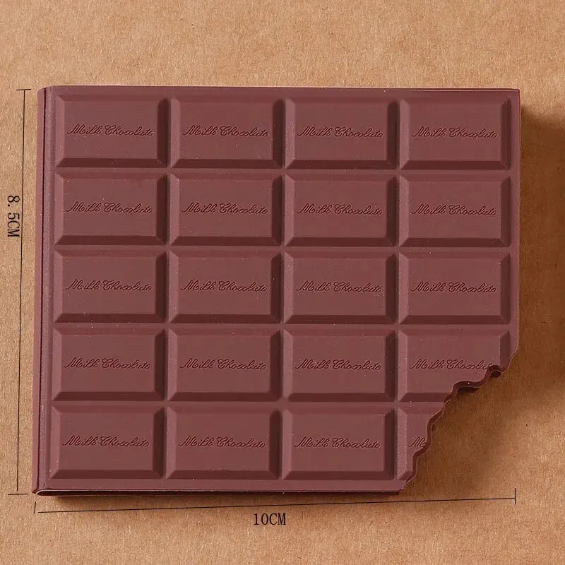 1pcs Cookie Memo Book Creative Stationery Notebook Chocolate Fragrance Notebook Mini Portable Notepad Funny Cute School Supply