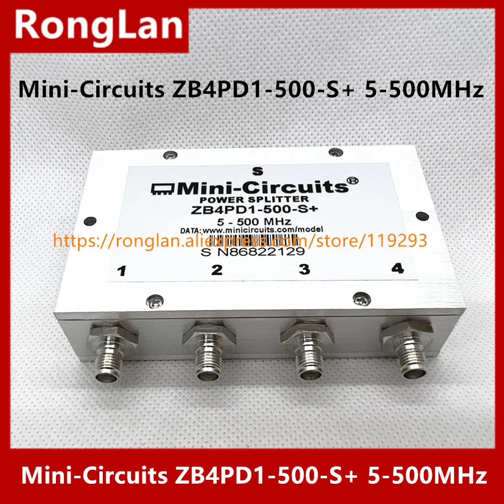 [LAN] Mini-Circuits ZB4PD1-500-S+ 5-500MHz a four divider SMA