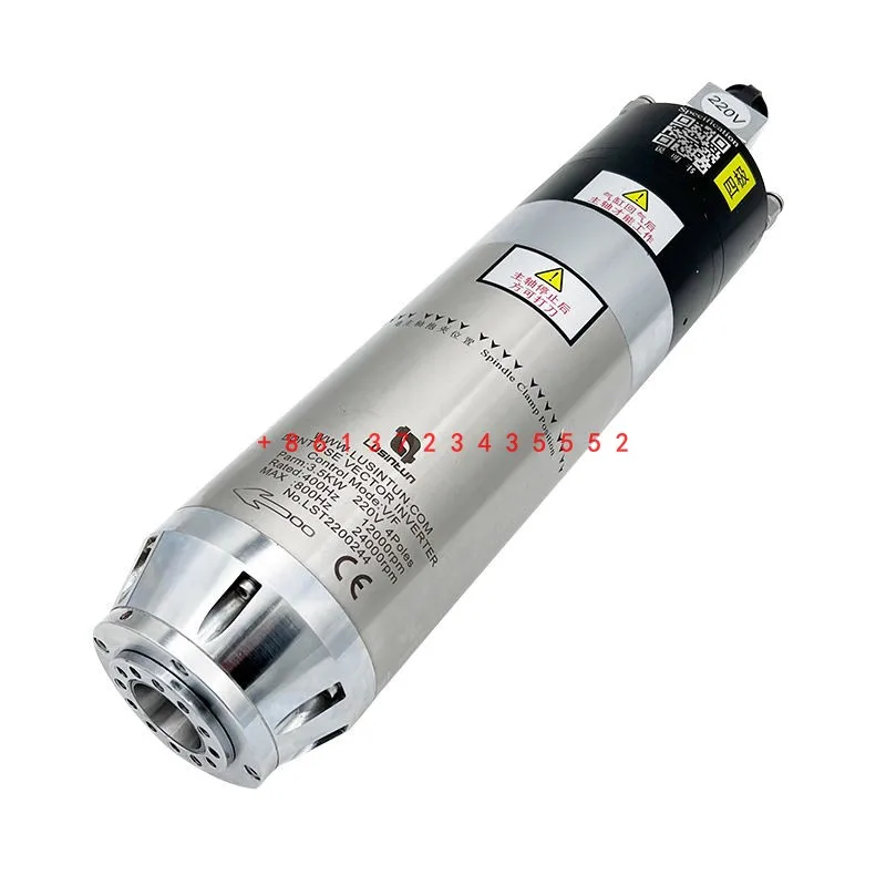 CNC Atc Motor For Cnc Router BT30 3KW Automatic Tool Change Electric Spindle water Cooling