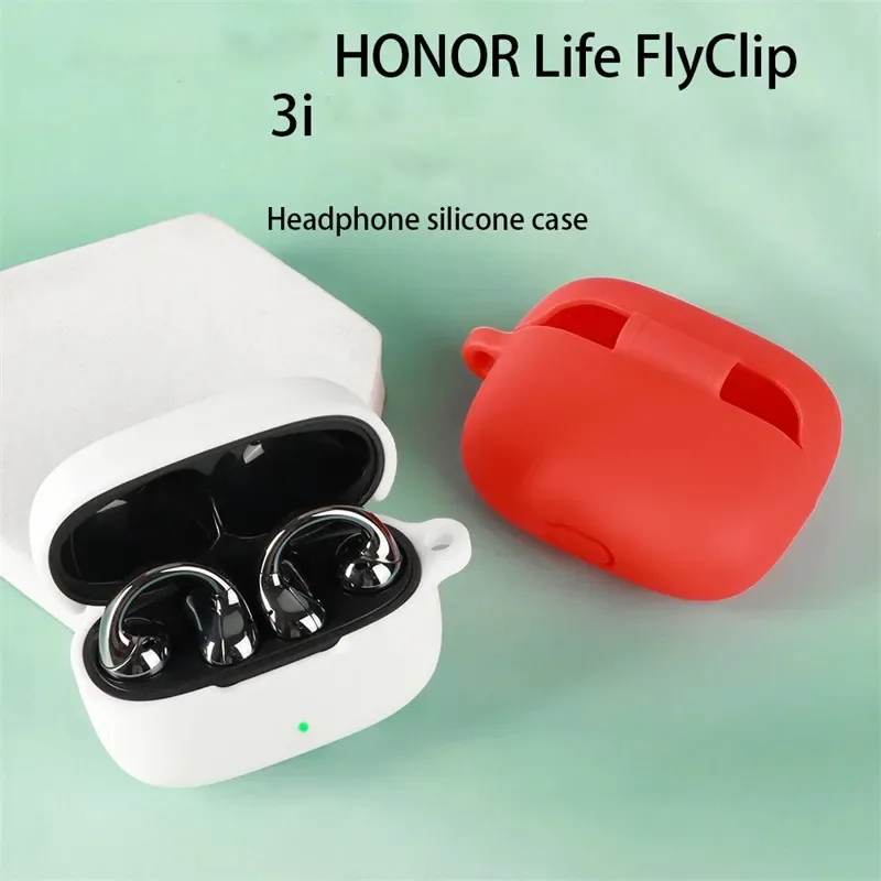 Skinlee Case For Honor Life FlyClip 3i Multi-colored Liquid Silicone Full Protective Shell For Honor Life FlyClip 3i Cover